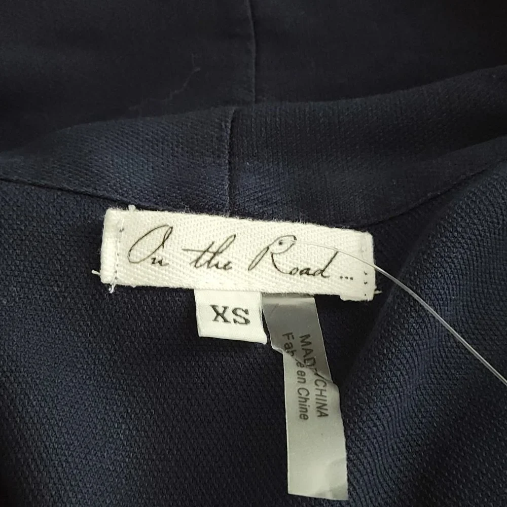 ON THE ROAD Dove Waist Tie Woven Jumpsuit Sz XS NEW - Picture 4 of 5